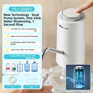 Bear | Stainless Steel Automatic Self-Suction Water Dispenser Electric Water Pump