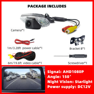 AHD720P or 1080P CVBS Starlight Night Backup Camera Rear View Reverse Cam for Honda Pilot Accord Civic EK FD Odyssey Acura TSX