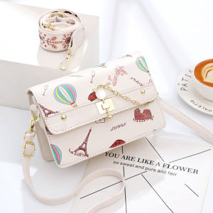 Fashionable Mini Square Bag Womens Crossbody Single Shoulder Winter Wide Strap Bag Trendy Korean Style Versatile Handbag