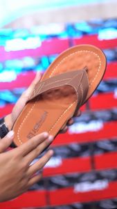 Joemen Sandal S 27 Sandal Pria Kulit Japit Anti Slip Outdoor Traveling Kekinian