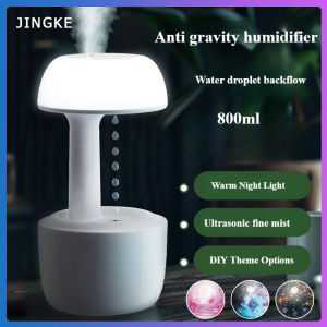 2024 New Xiaomi Anti Gravity Humidifier 800ml Large Capacity Home Humidifier with Night Light Desktop Water Drop Reverse Nebulization Aromatherapy Machine