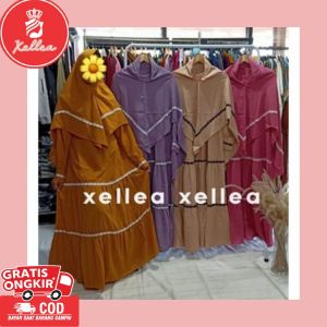 Desain Gamis Syari Terbaru Xellea: Stylish, Nyaman & Terjangkau