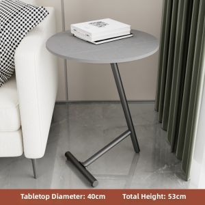 Modern Metal Round Storage Multi-level Side Table