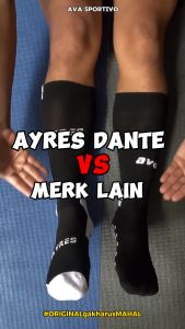 Kaos Kaki Bola Futsal Pendek Anti Slip Ayres Classic Socks Olahraga