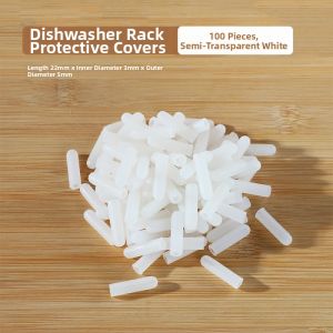FENGHEDAHAI | Rust-Prevention Dish Rack Protector with Draining Basket and Silicone Caps