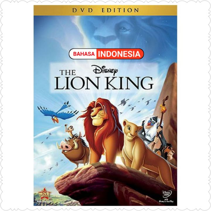 KASET DVD FILM THE LION KING DUBBING BAHASA INDONESIA-KASET DVD FILM