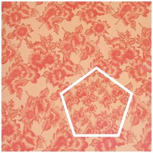 Karpet Spon Motif Kembang / Perlak Waterproof / Perlak Ompol lebar 140cm