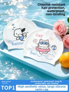 Travel Season | Stylish Water-Resistant Swim Cap for Large Heads