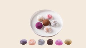 ไดฟูกุแม่สวิง ไส้สตรอว์เบอร์รี 38 กรัม  (10 ชิ้น), 10 ชิ้น