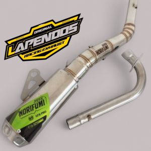 knalpot Norifumi  GTX  kolong Yamaha bebek untuk motor win JupiterVegaSupra 110 Astrea grand c70 smashShogun