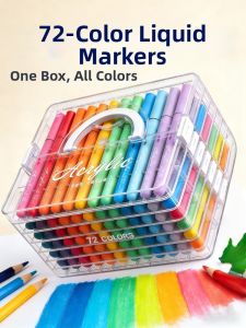 Waterproof Dual Tipped Marker 72 Colors