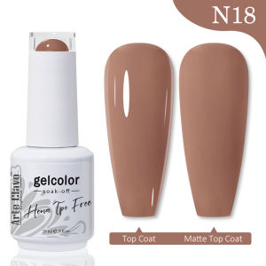 Arte Clavo Fluorescent Color Gel Nail Polish 15ml Neon Gel Semi Permanent Varnishes Nail Art Manicure Soak Off LED UV Gel Polish