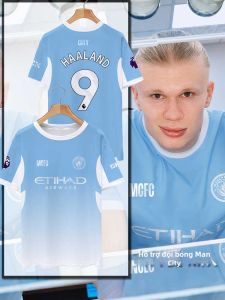LUOQIU | Dry Fit Haaland Fan Jersey Ice Silk T-Shirt