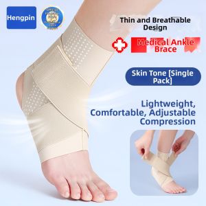 HENGPIN | Ankle Support for Sprain Recovery Lightweight Breathable Wearable with Shoes