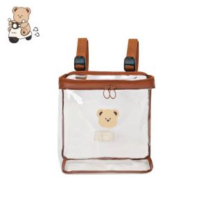Transparent Waterproof Storage Bag for Electric Vehicle Frontal Mobile Phone Placement Bicycle Battery Carrying Case