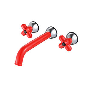 DXD | Colorful Concealed Wall Mounted Basin Faucet for Hot and Cold Water