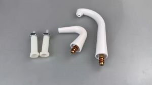 Dental Water Flow Pipe Flush Pipe Spittoon Cupping Gargle Tube Ceramic Pipe Plumbing Dental Chair Unit Dental Water Suplly Hose Base