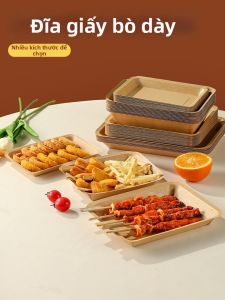 TAFUMAN | Disposable BBQ Friendly Thickening Tray Plates