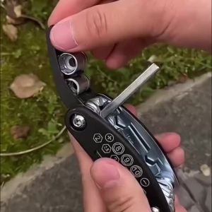 Bộ Cờ Lê Đa Năng 16 Trong 1 Đầu Xoay Chống Trượt Thép Không Gỉ Dụng Cụ Đa Chức Năng Dùng Cho Sửa Chữa Nhà Cửa Xe Đạp Ô Tô Sử Dụng Phổ Thông