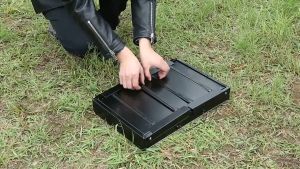 Portable Foldable BBQ Grill Barbecue Rack Fuel Charcoal Camping Picnic Outdoor (SMALL)