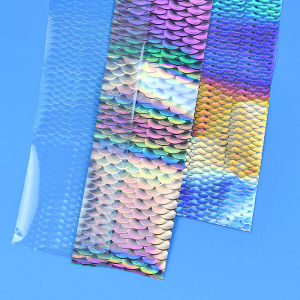 6Pcs Hot Stamping Foil Kit for Fishing Lure MakingLightweight Colorful Heat Transfer Film Paper for Flying FishingBassTrout