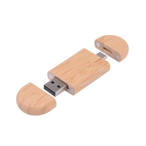 Jaster | JASTER Wooden TYPE-C USB Flash Drive 128GB USB-C Memory Stick Bamboo Pen Drive 64GB Creative Gift Pendrive 32GB 16GB USB Stick