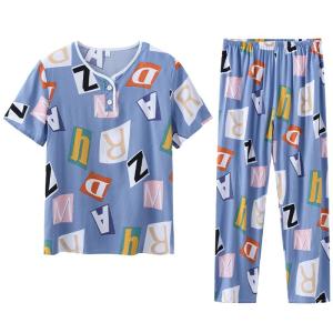 Teenagers Poplin Pajamas Boys Summer Thin Long Sleeves Junior High School Student Homewear Student Youth Artificial Cotton Suit