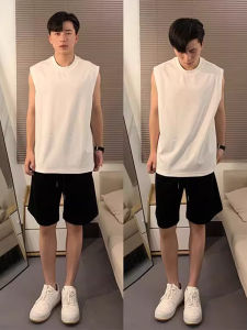 Elegant and Dignified Mens Cotton Tank Top
