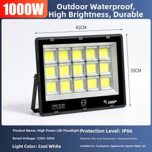YABIAO | Super Bright Outdoor LED Flood Light