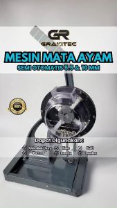 Mesin Semi Otomatis 10 & 5.5mm Mata Ayam / Itik / Press Plong Banner Grakitec