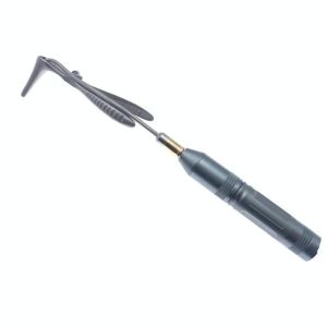 จมูก Speculum Double-Hole Spreader กระจกจมูก Speculum Nasal Expander พร้อมคู่มือไฟเบอร์ออปติก