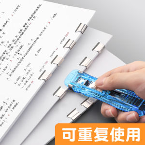 Máy Đinh Chấm Bi Không Cần Đinh BAIPAI Kẹp Tài Liệu Văn Phòng Kẹp Sách Không Cần Đinh Đồ Dùng Văn Phòng Phẩm Cho Học Sinh