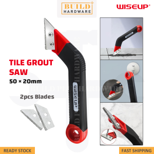 WISEUP Tile Grout Saw Grout Removal Tool Tile Grout Remover Tiling Tools Saw Angled Grout Scraping Cleaning Scrapper