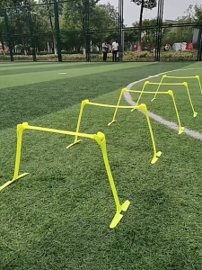 40*32.5*19.5CM Hurdle Training Agility PVC Collapsible Football Agility Training Hurdling Aircraft Hurdling Agility Hurdle Hurdle Little Hurdling Football Training Hurdling Jump Adjustable