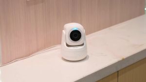 MOES | MOES Tuya WiFi Smart Camera Indoor 3MP HD Pan 360° Tilt 180° Home Monitoring Surveillace Work with Alexa Google Home