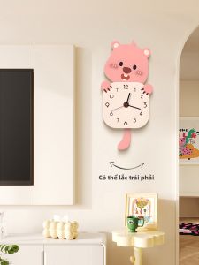 YIYUXUAN | Cartoon Cute Creative Silent Wall Clock
