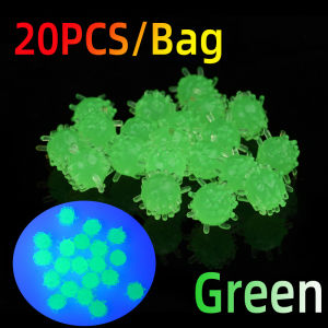 ICERIO 20PCS/Bag Carp Pop Up Fishing Floating Boilies Bait Elastic Corn Flavour Lures Bottom Rig Material Saltwater Freshwater