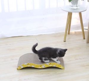 【Thickened】Scratch Pad for Cat Kitten Scratch Cardboard Toy Scratching Board Cat Scratcher Corrugated