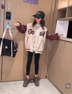 Áo bomber bé gái 14-45kg áo khoác bé gái 4-14 tuổi mẫu GOLD chất nỉ cao cấp sang trọng hàng may kĩ.BOMERR68