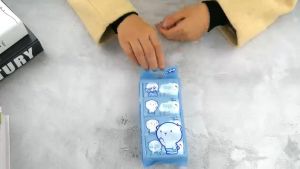 TISU BASAH KARAKTER WET TISSUE TRAVEL PRAKTIS KECIL SATU PAK ISI 8 lembar