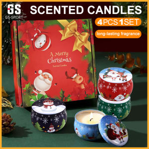 Scented Candle Set 4 In1 Souvenir Gift Home Fragrance Wedding Christening Party decor christmas gif