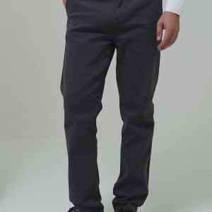 Lee Cooper Slim Fit Long Chino Parry Dark Grey