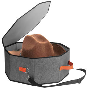 Stackable Beach Hat Storage Bag round Brim Cap Organizer Bucket Household Essential Hat Storage Solution