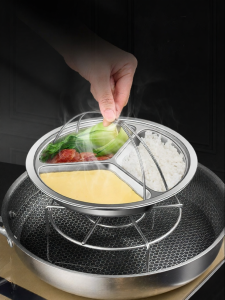 CUGF | Khay Hấp Chống Nhiệt Inox 304 Dày