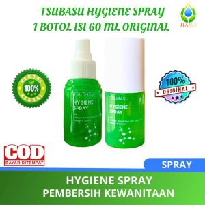 TSUBASU HYGIENE SPRAY 1 BOTOL 60 ML ORIGINAL BASU