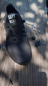 Tali Sepatu Elastis Karet Shoeslaces Lock