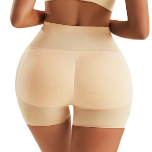 Wechery Seamless Padded Control Panties Butt Lifter Seamless Slimming Underwear Women High Waist Trainer Hip Pads Enhancers New