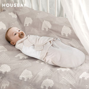 ผ้าฝ้าย 100% ถุงนอนเด็กสําหรับทารกแรกเกิดสารสกัดจากซองจดหมาย Swaddle Cocoon ผ้าห่มเด็ก Swaddling Wrap Sleepsack สําหรับเด็กผู้หญิง