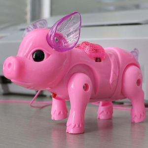 Leash Pig Kids Electric Pig Walking Light Walking Pig Baby Toy 0 1 Year Old Early Childhood Education