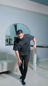 BAJU MELAYU PRIA PAKET PLUS PACI HITAM SETELAN KOKO TELOK BELANGAK LENGAN PANJANG